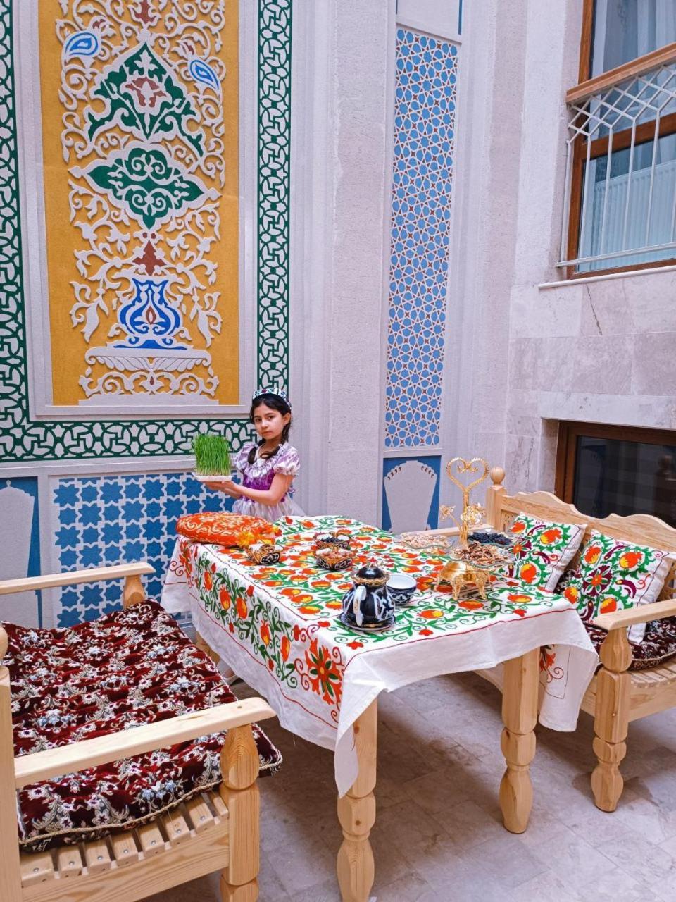 Meros Hotel Boukhara Extérieur photo
